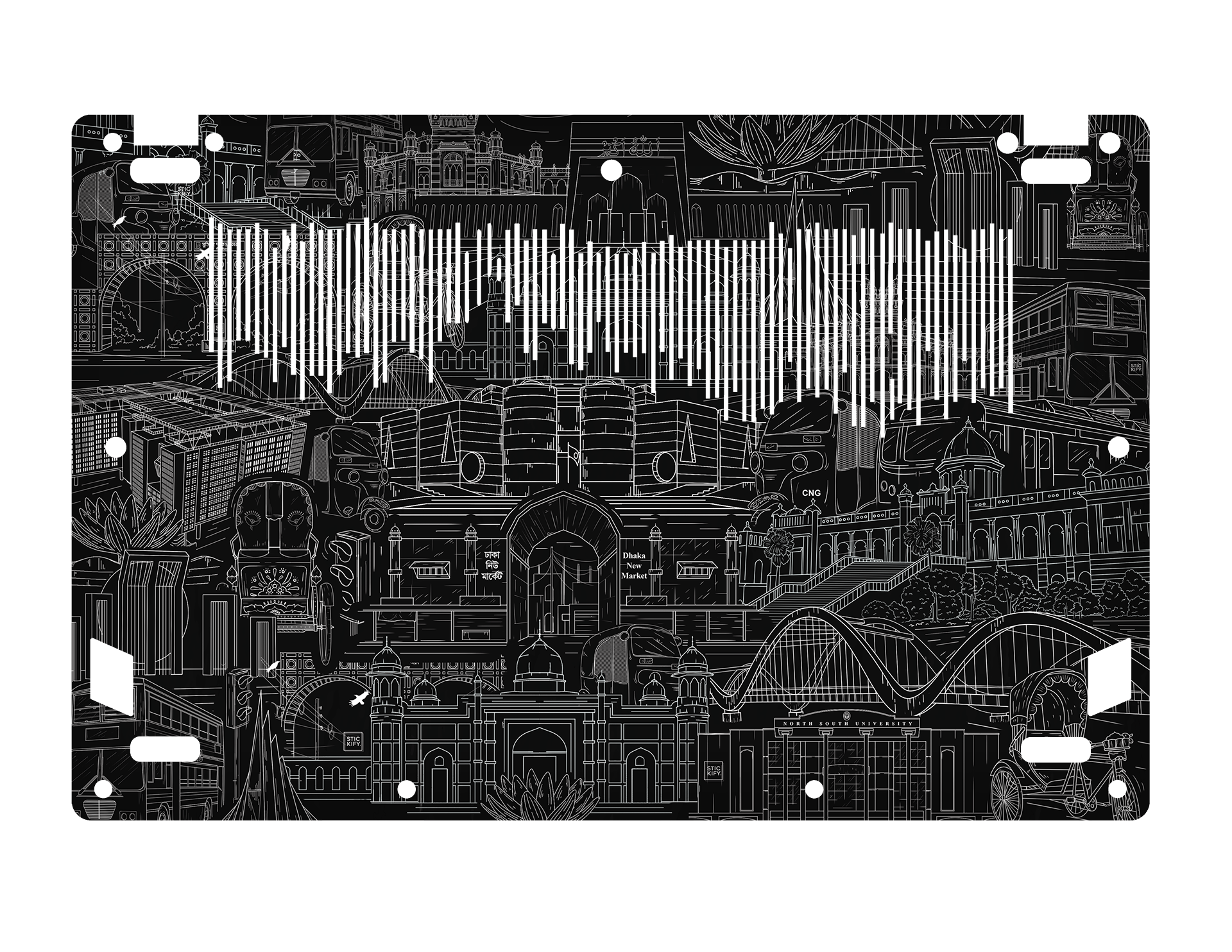#Skin_Dhaka Doodle*