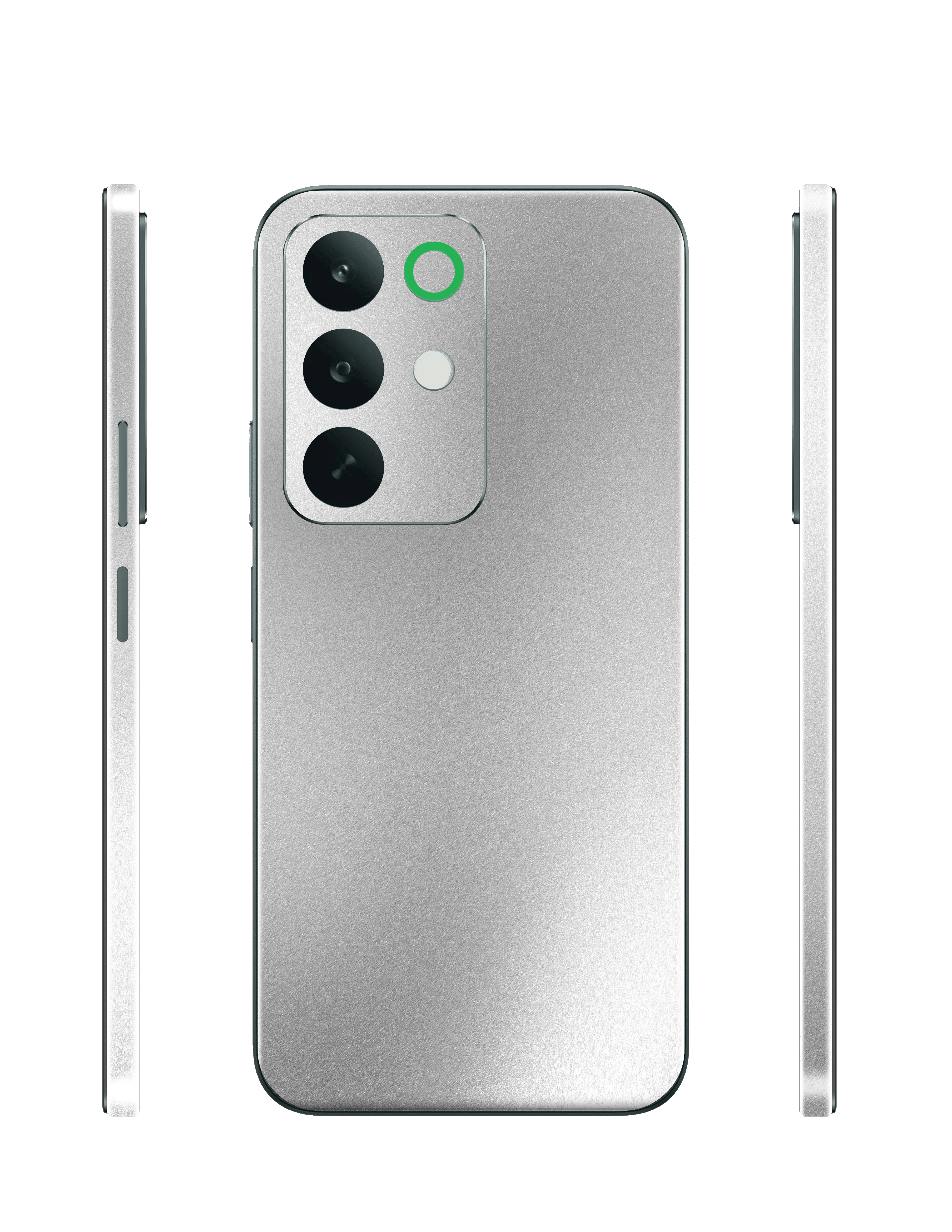 #Skin_Metallic Silver