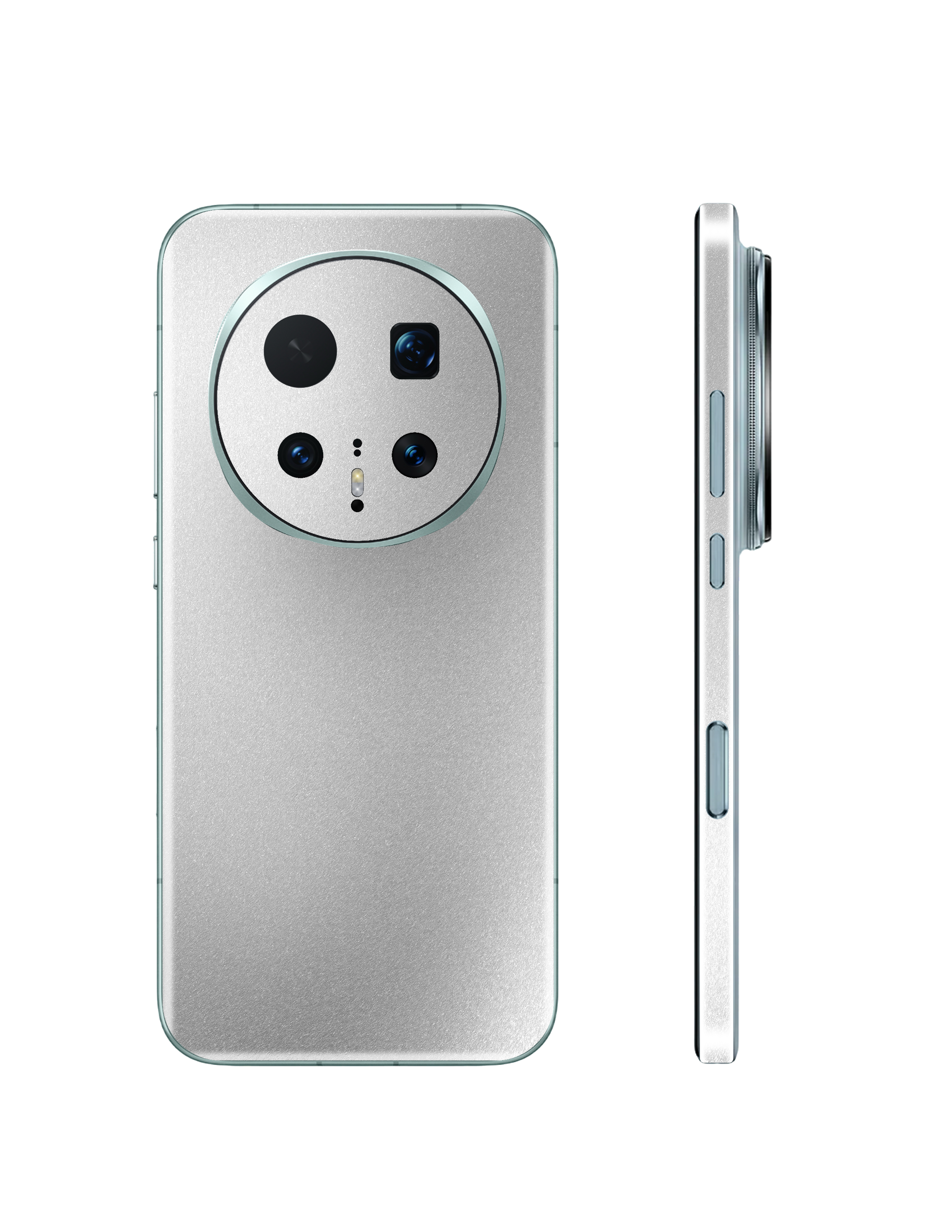 #Skin_Metallic Silver