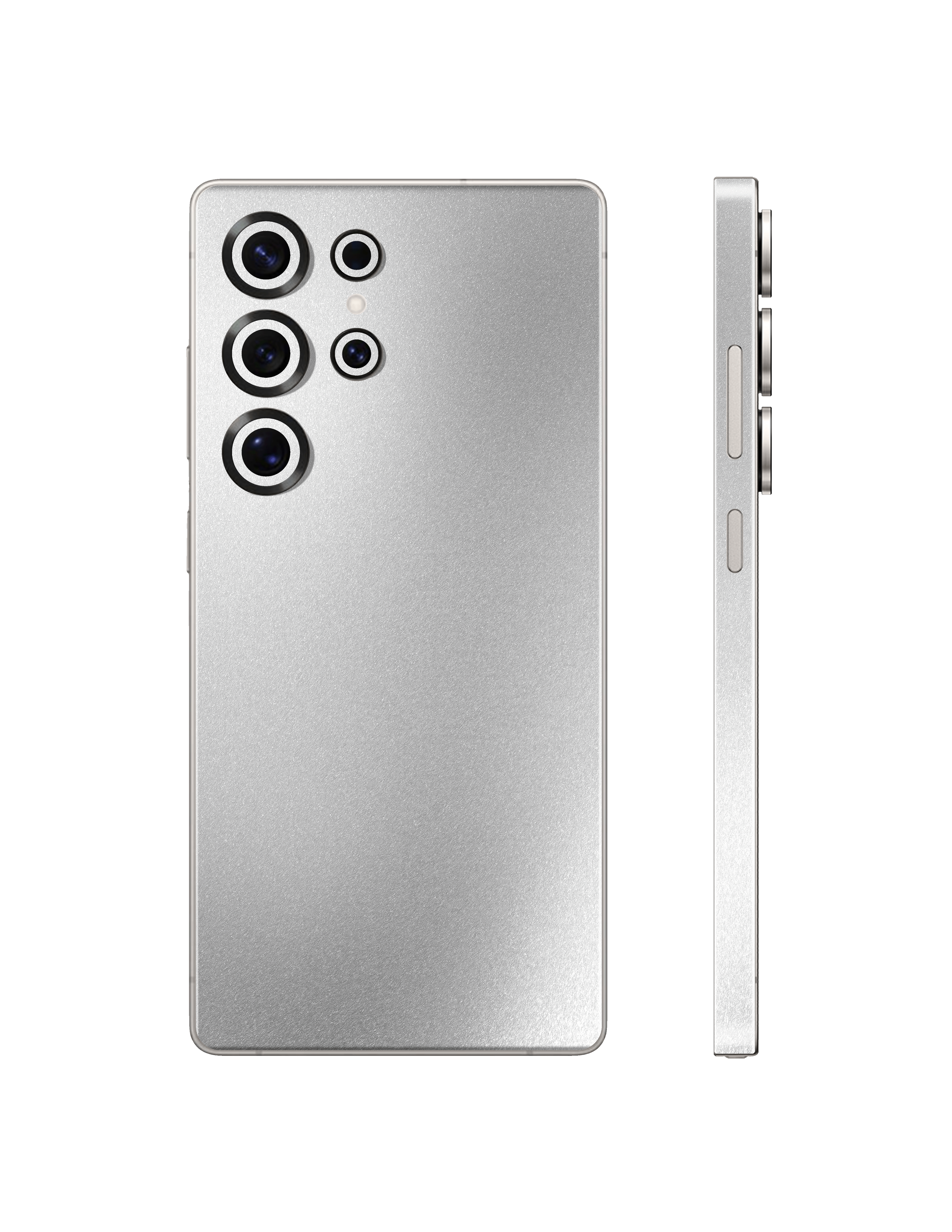 #Skin_Metallic Silver
