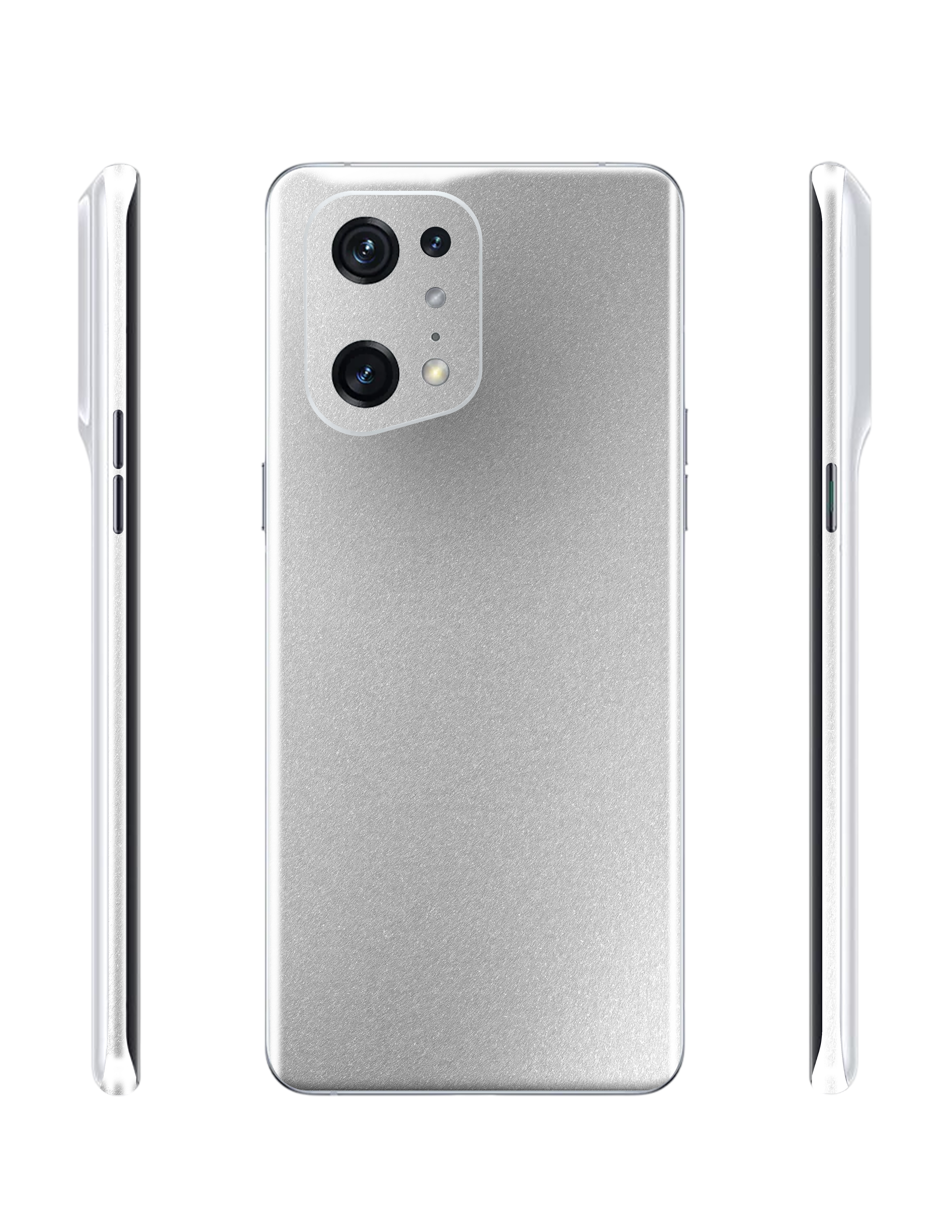 #Skin_Metallic Silver