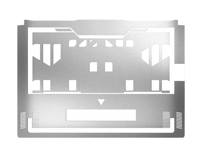 #Skin_Metallic Silver