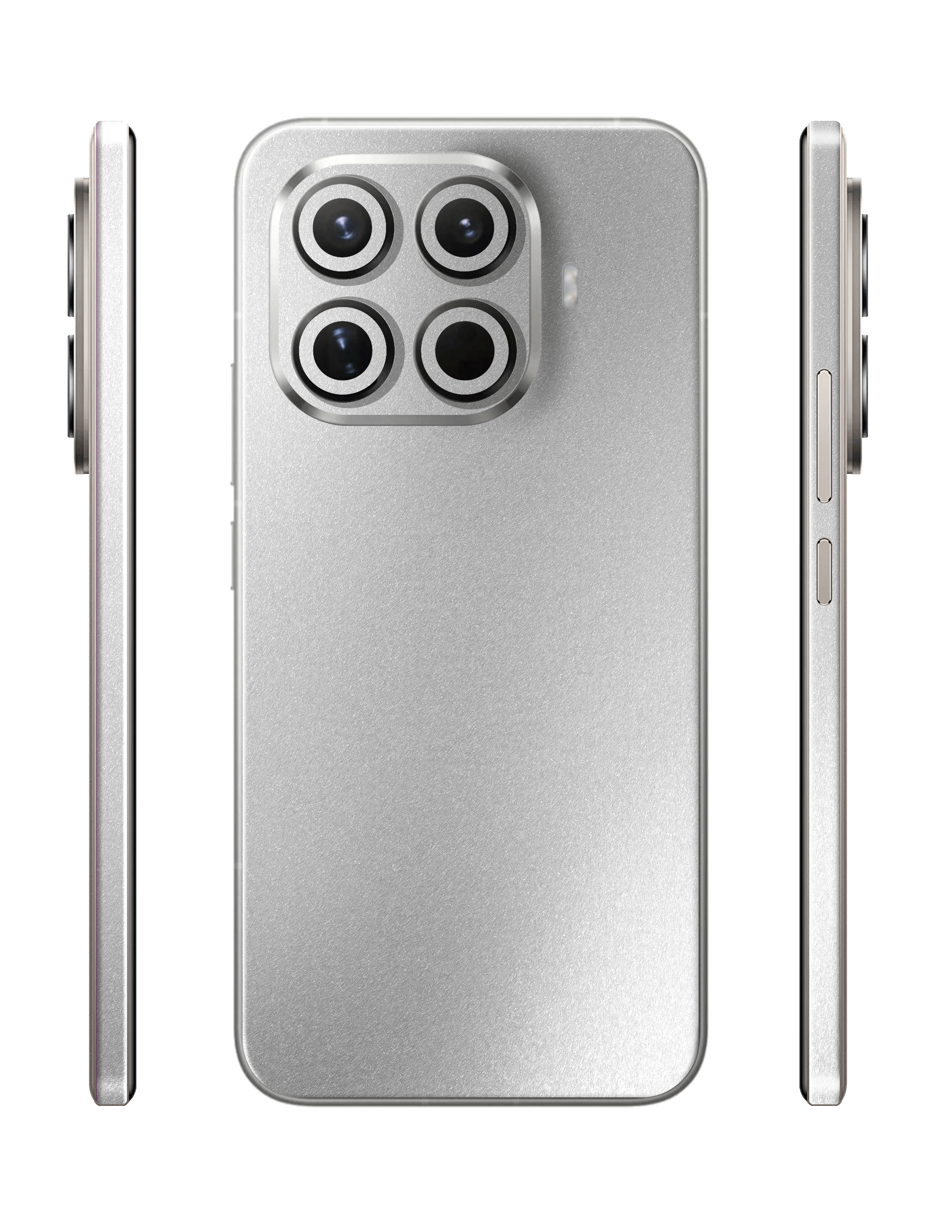 #Skin_Metallic Silver