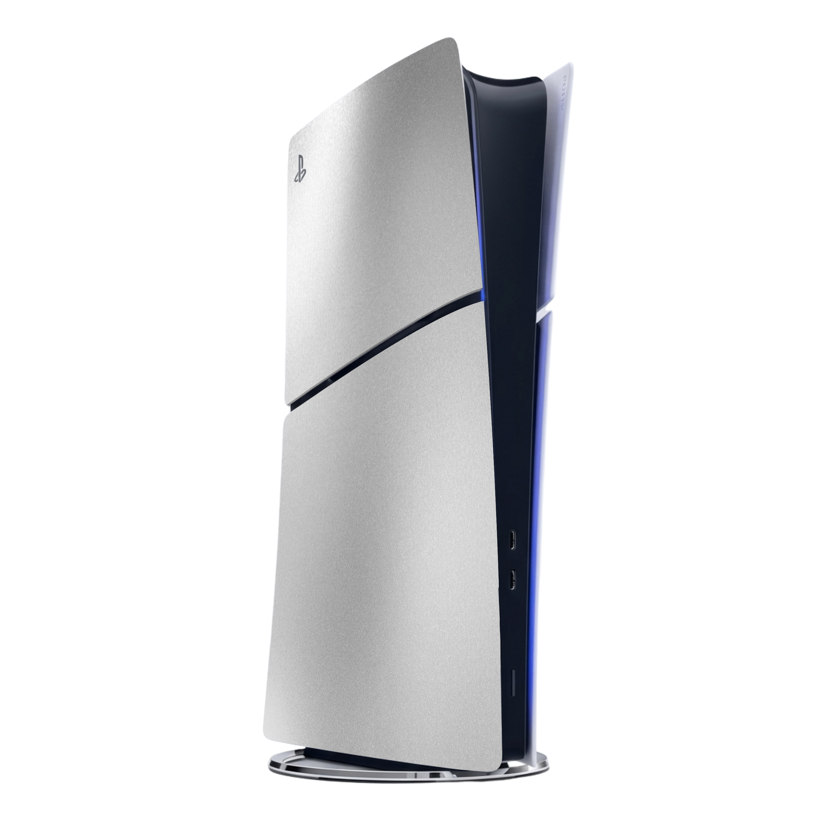 #Skin_Metallic Silver
