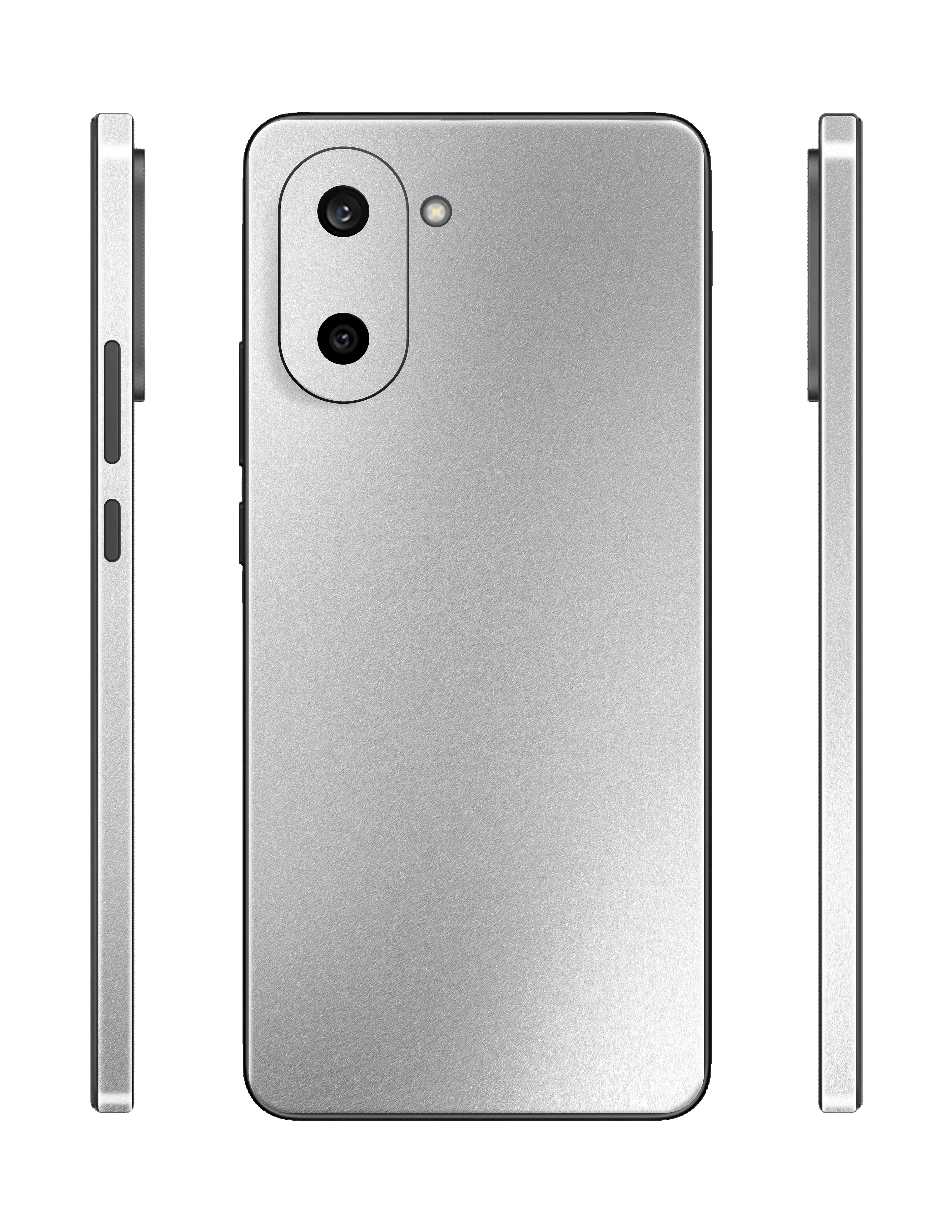 #Skin_Metallic Silver