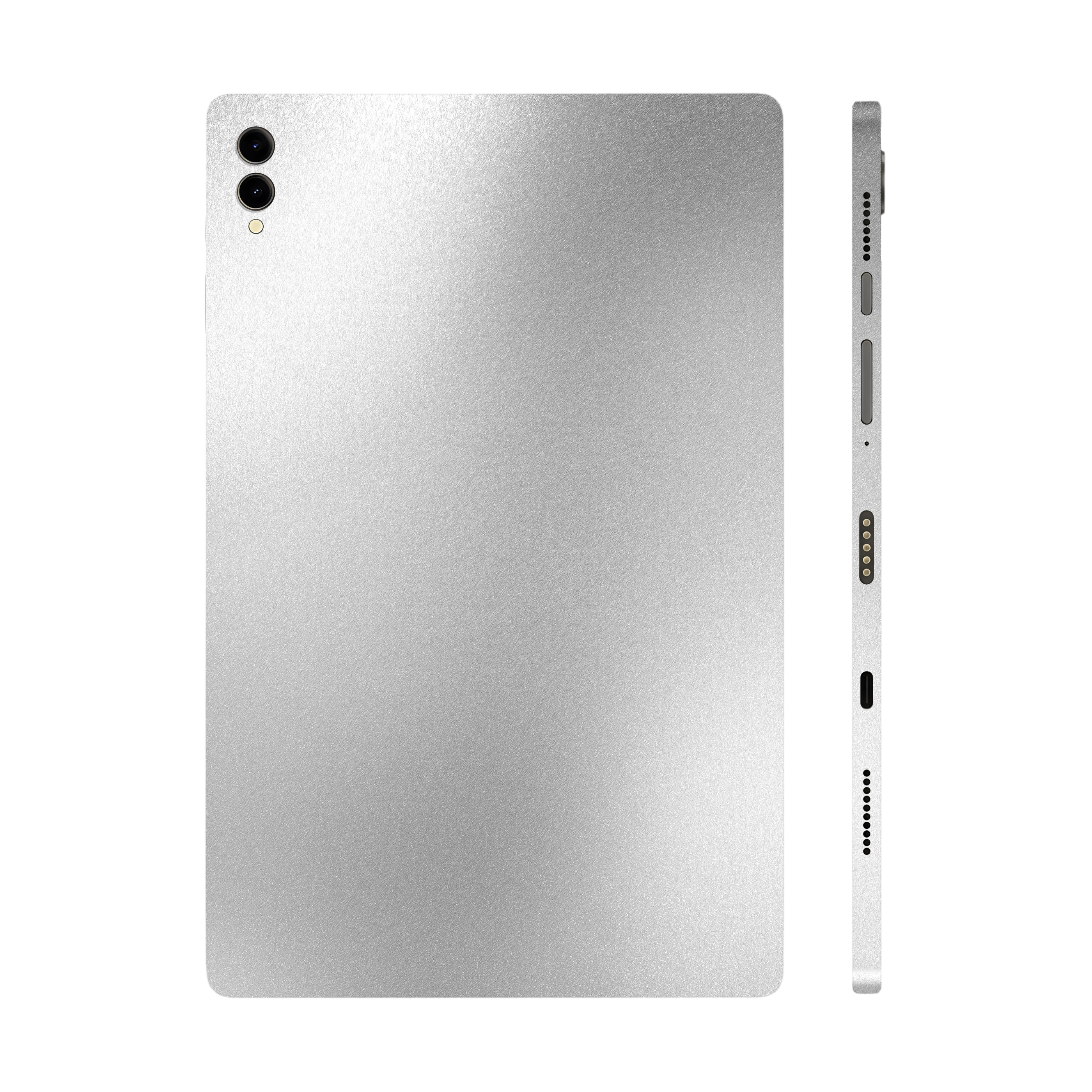 #Skin_Metallic Silver