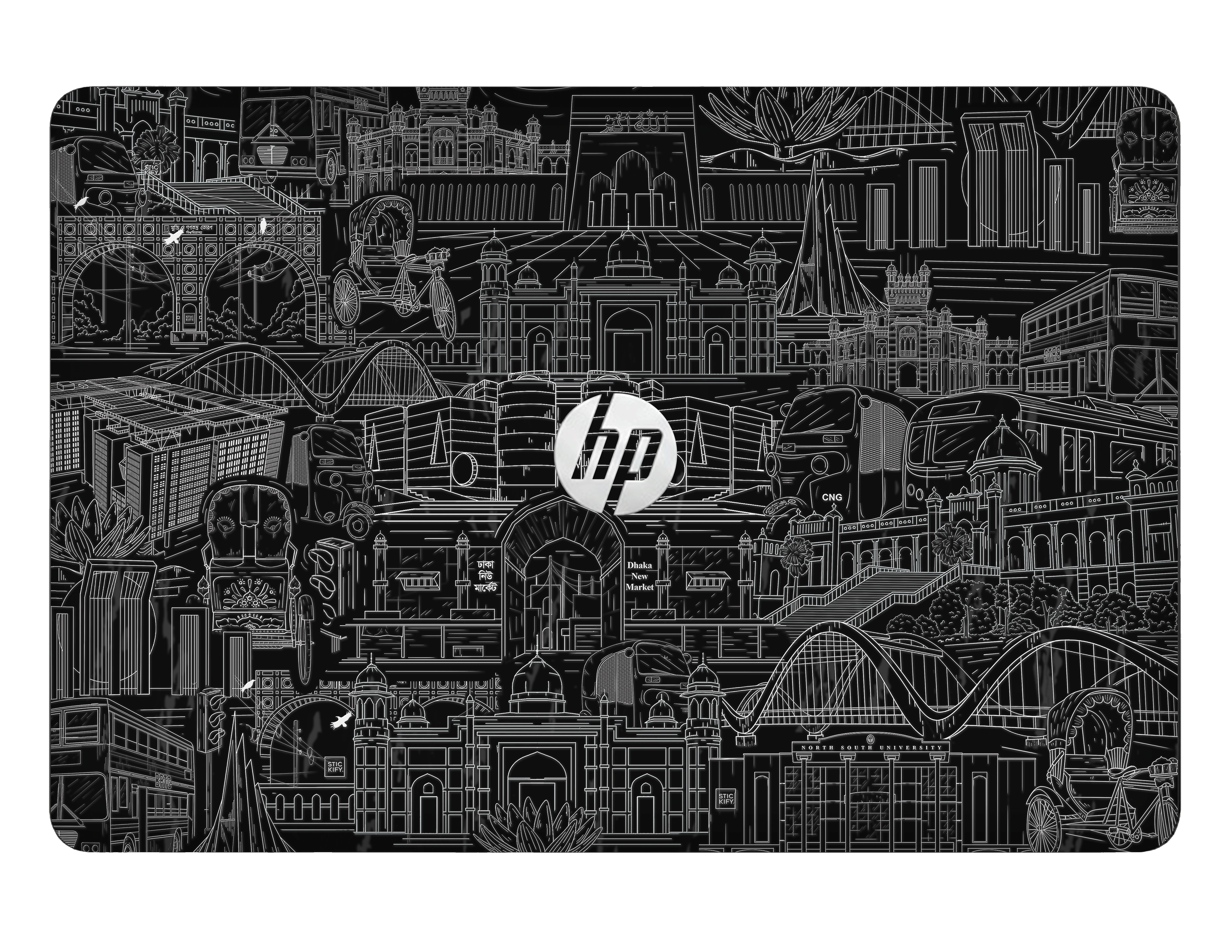 #Skin_Dhaka Doodle*