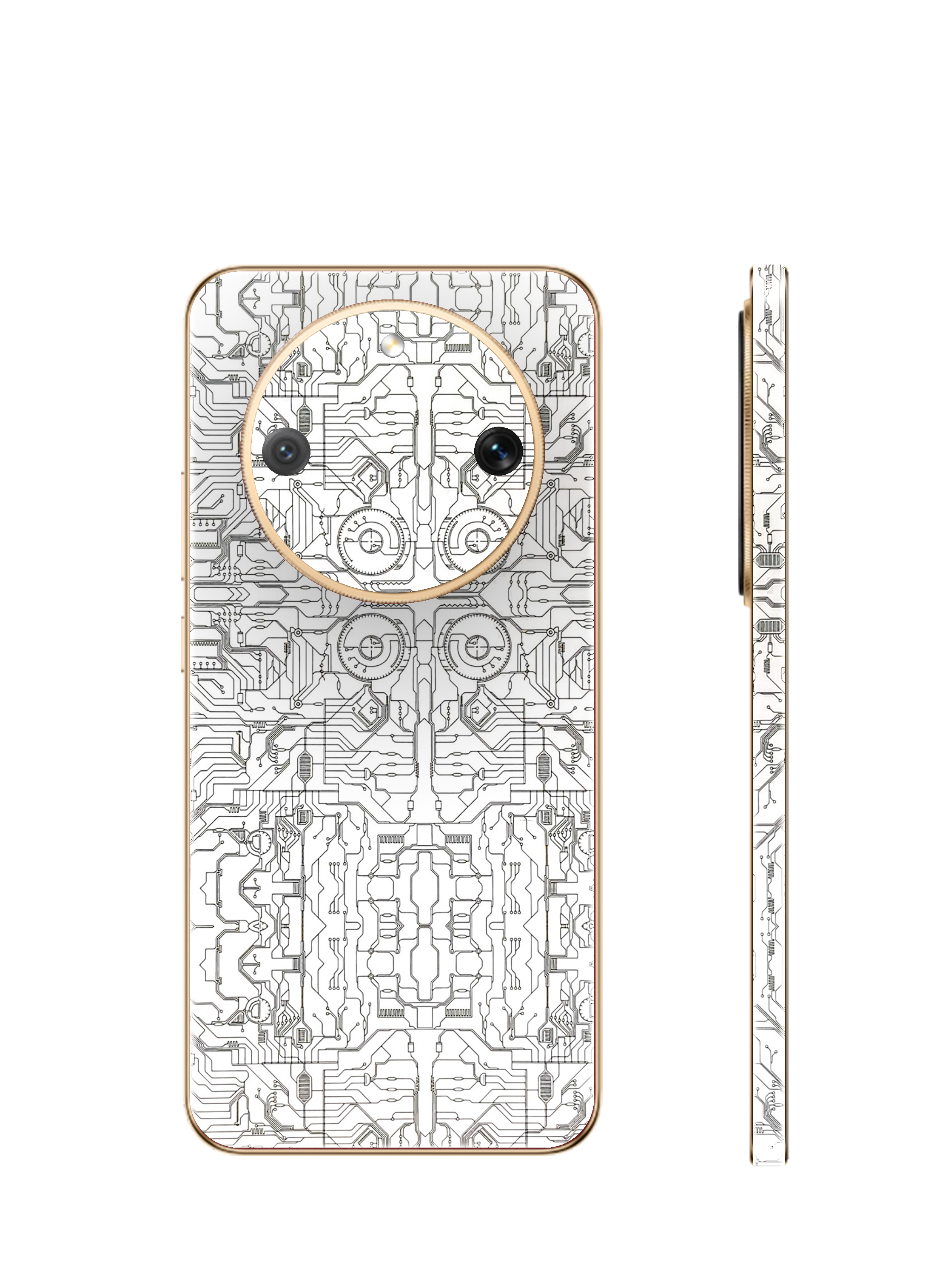 #Skin_White Circuit