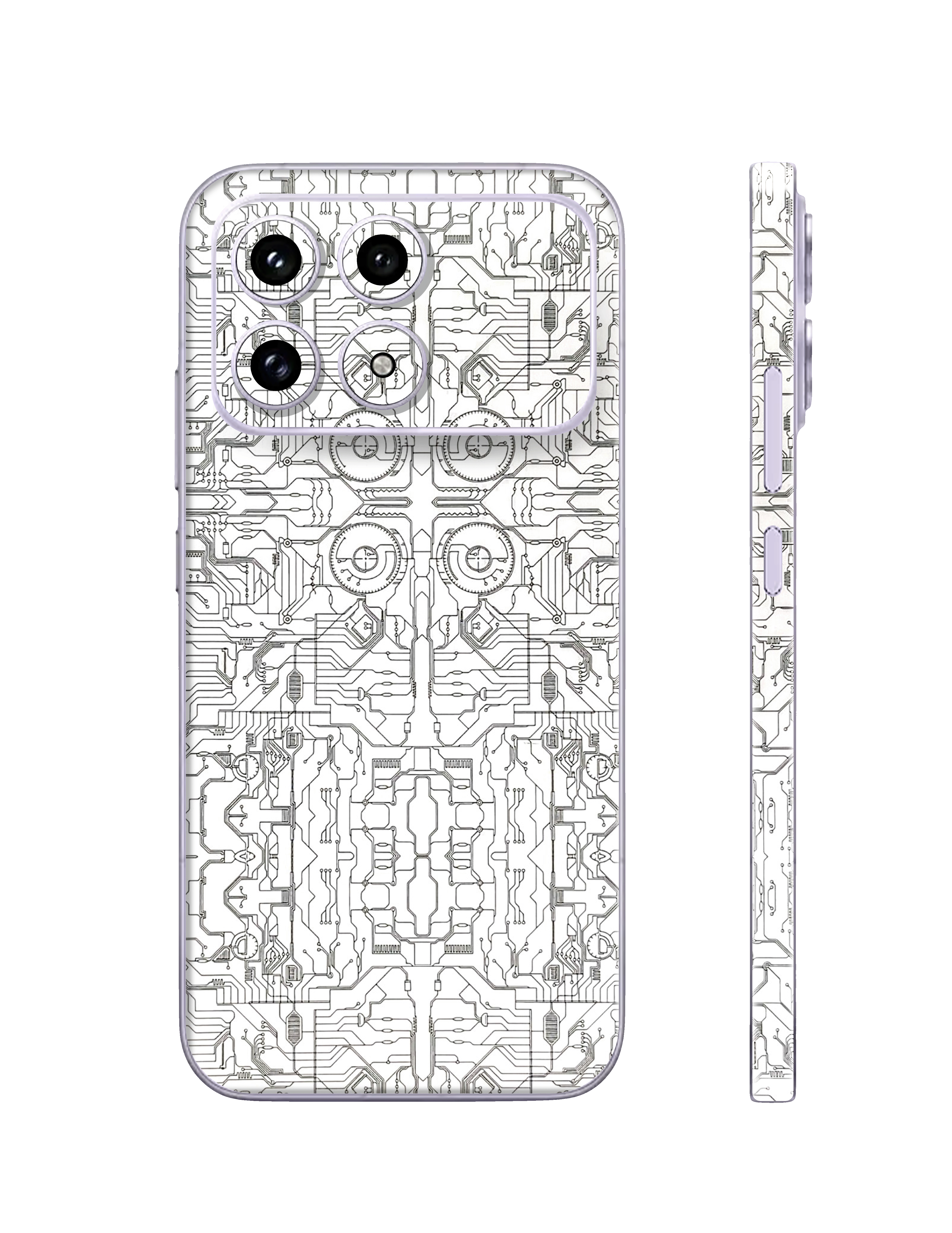 #Skin_White Circuit
