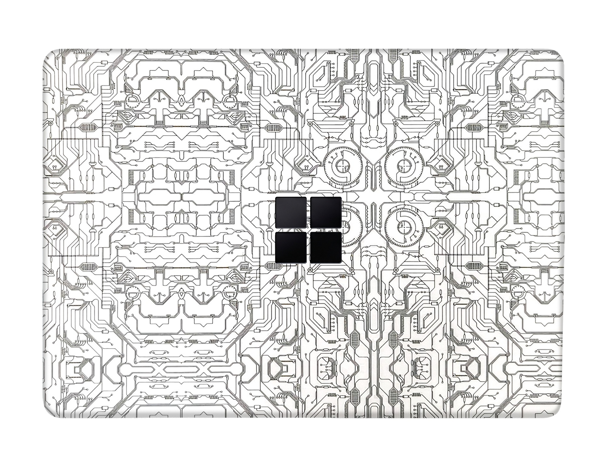#Skin_White Circuit