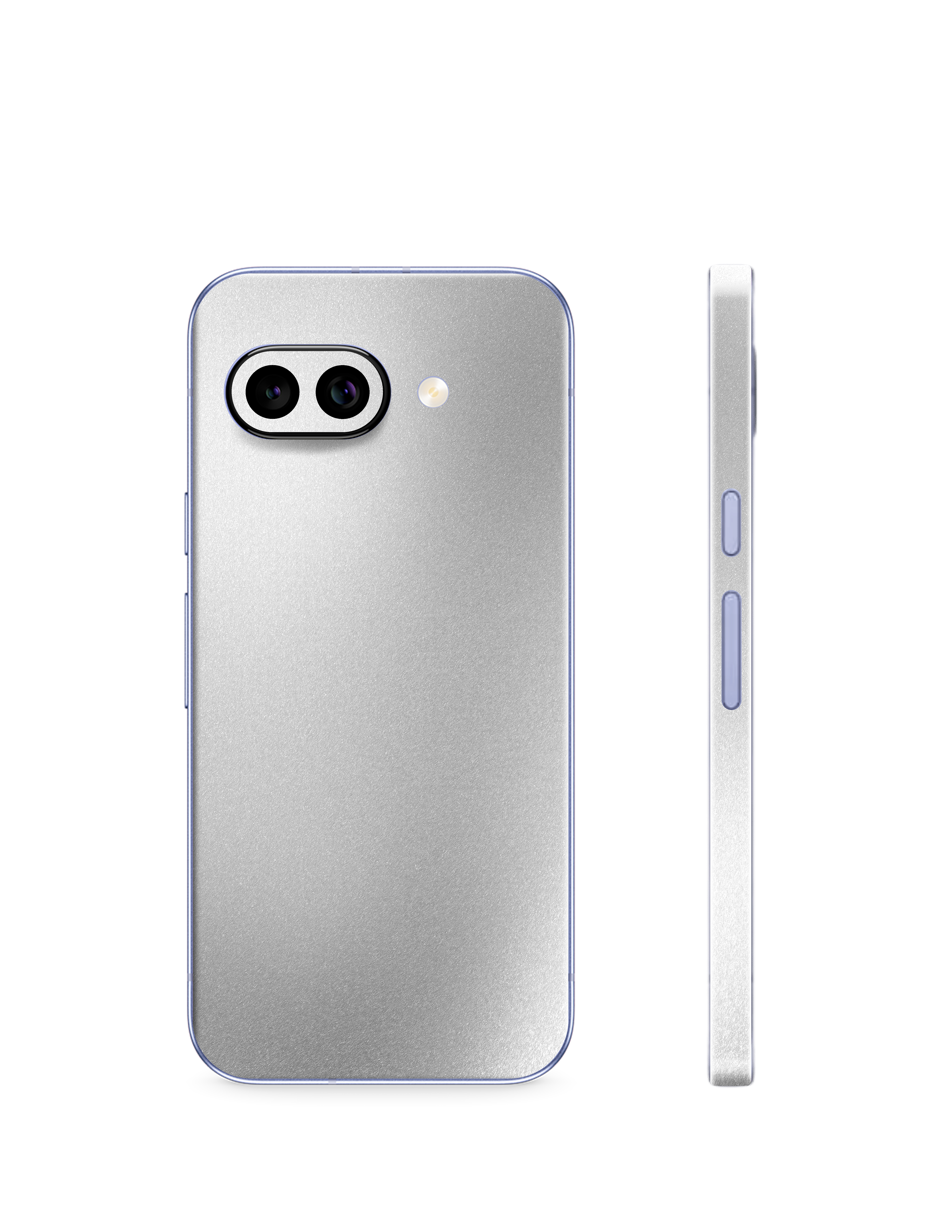 #Skin_Metallic Silver