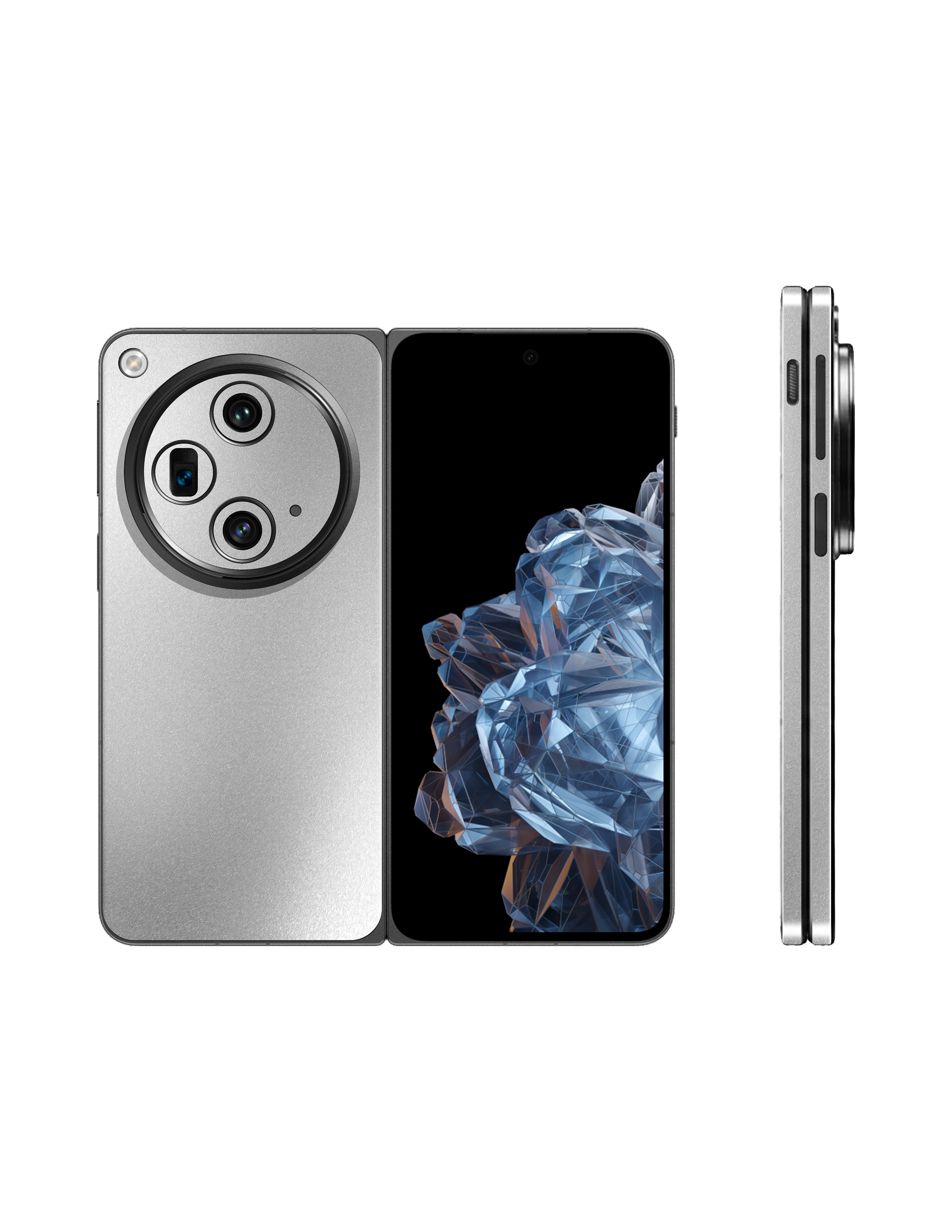 #Skin_Metallic Silver