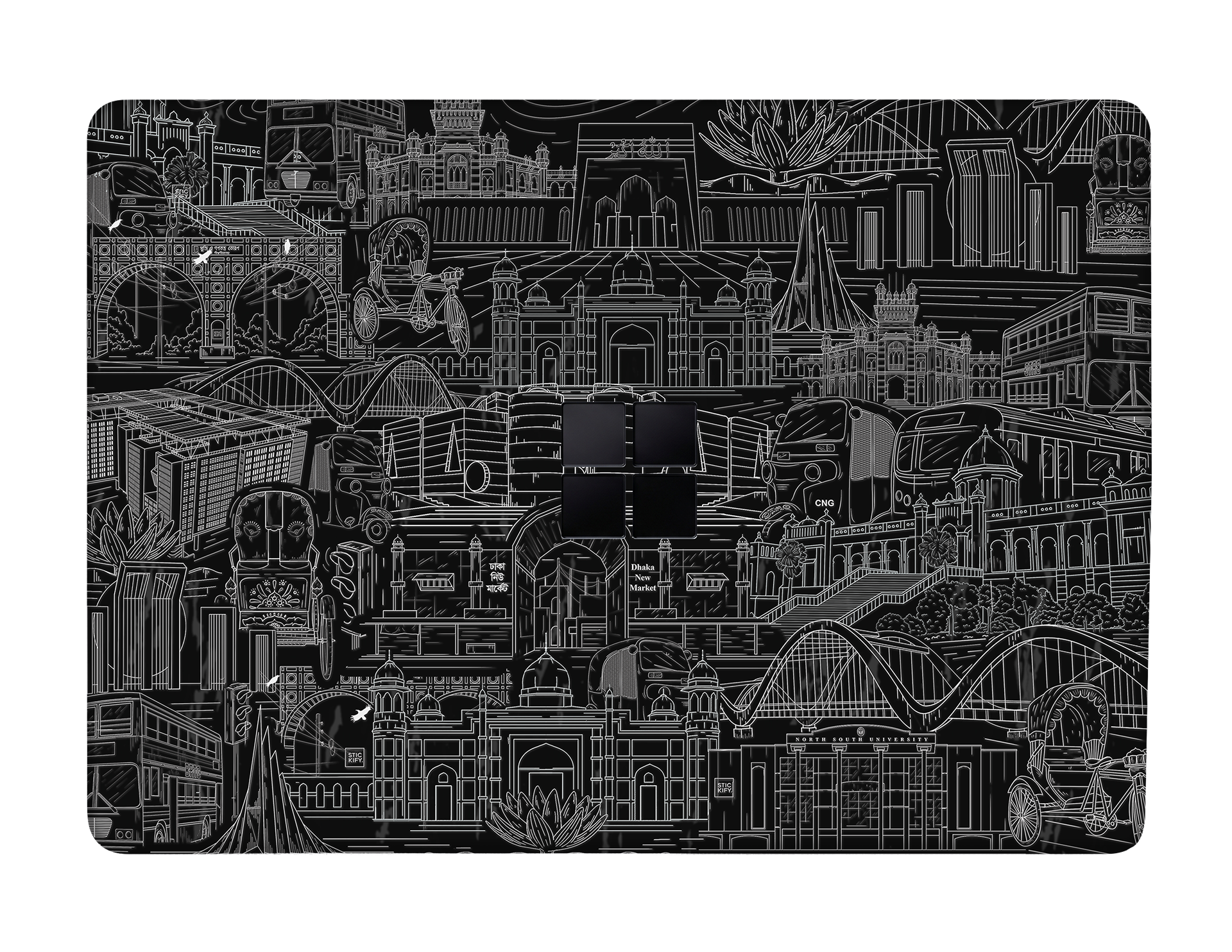 #Skin_Dhaka Doodle*