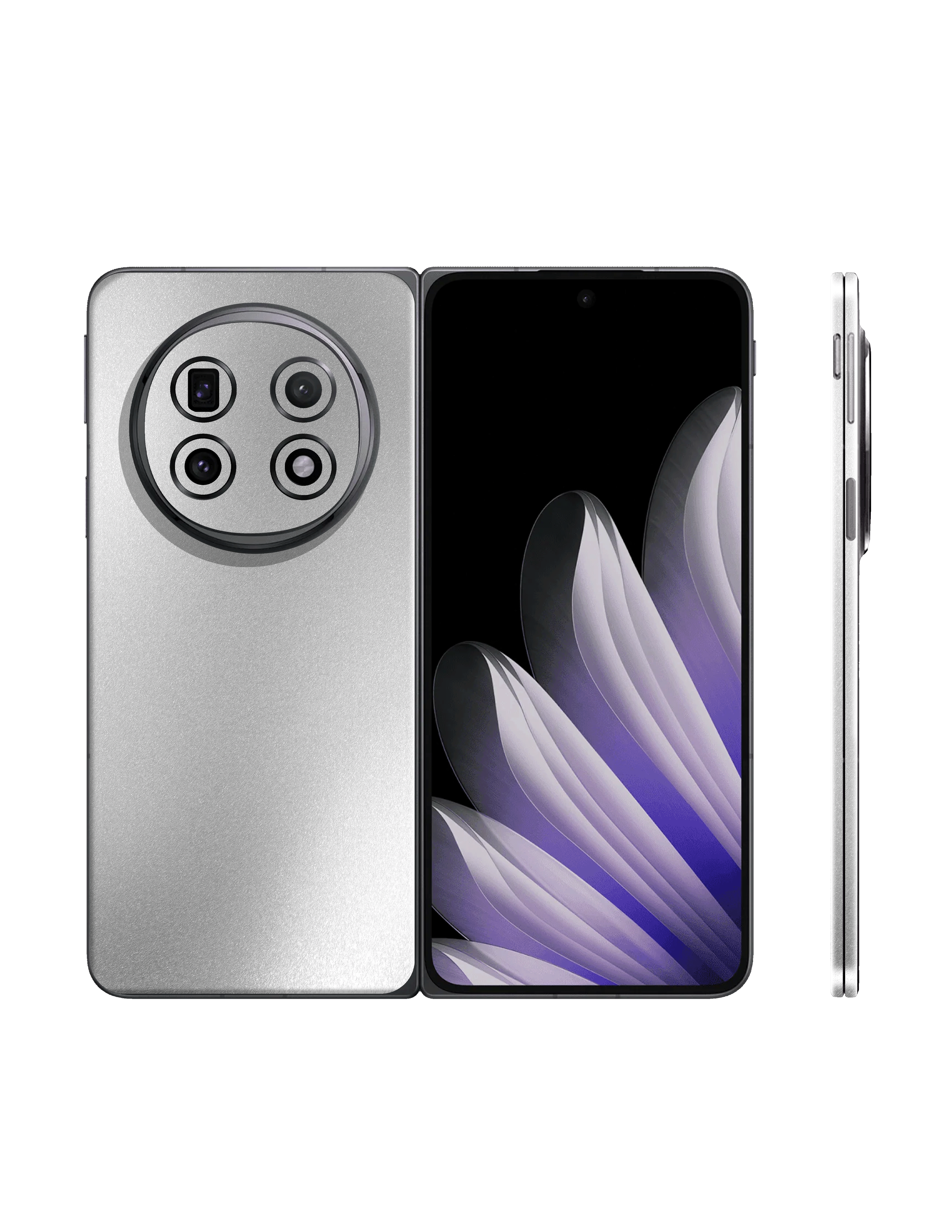 #Skin_Metallic Silver