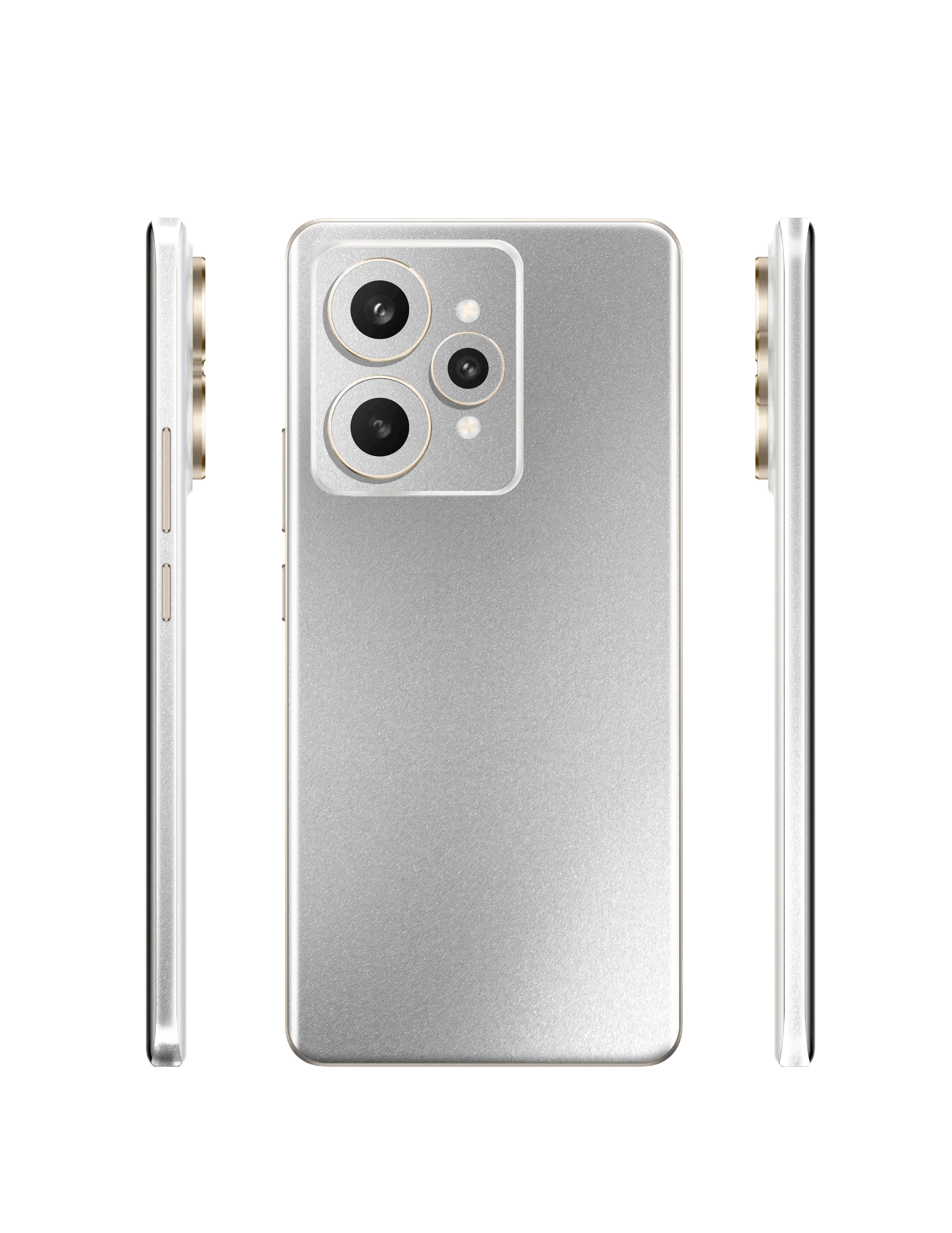 #Skin_Metallic Silver