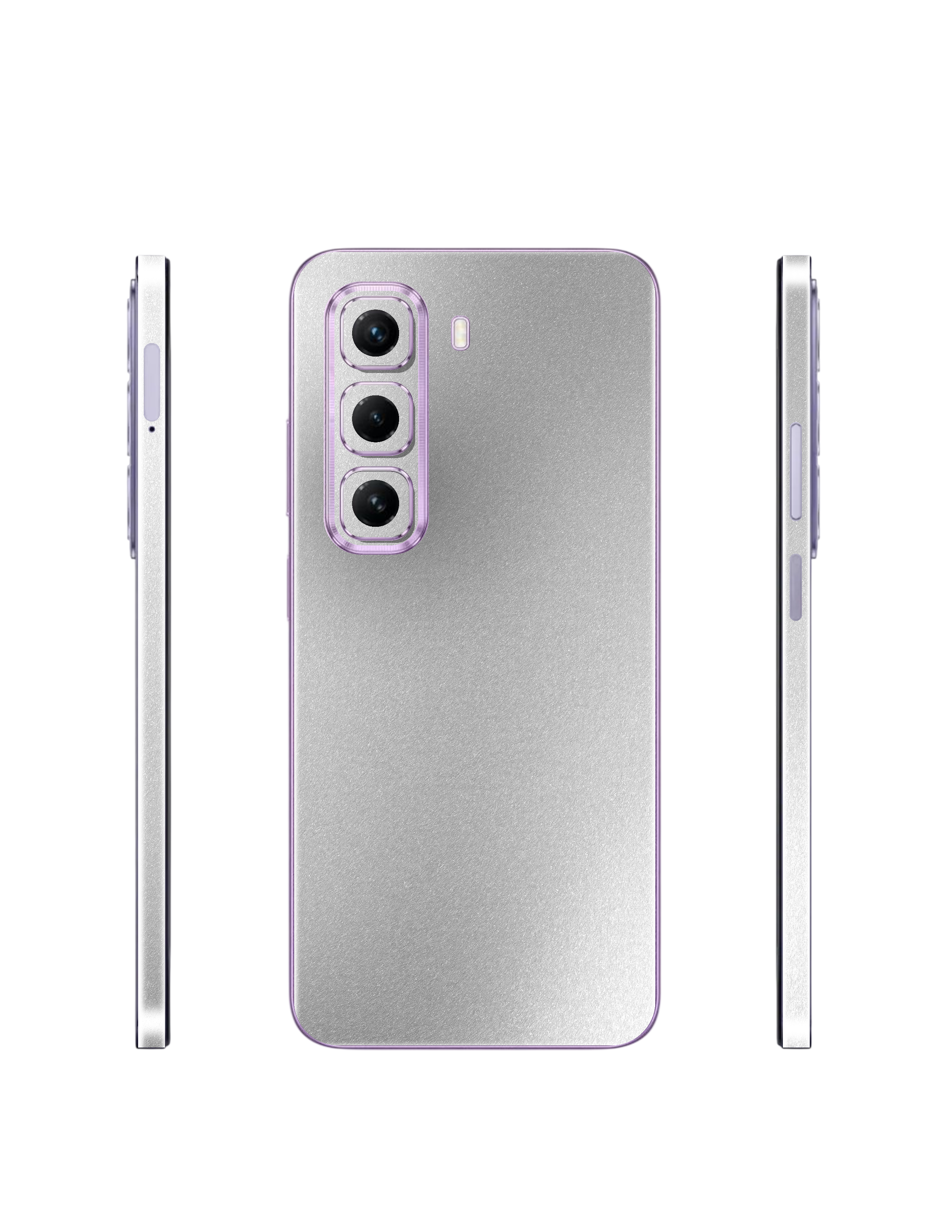 #Skin_Metallic Silver