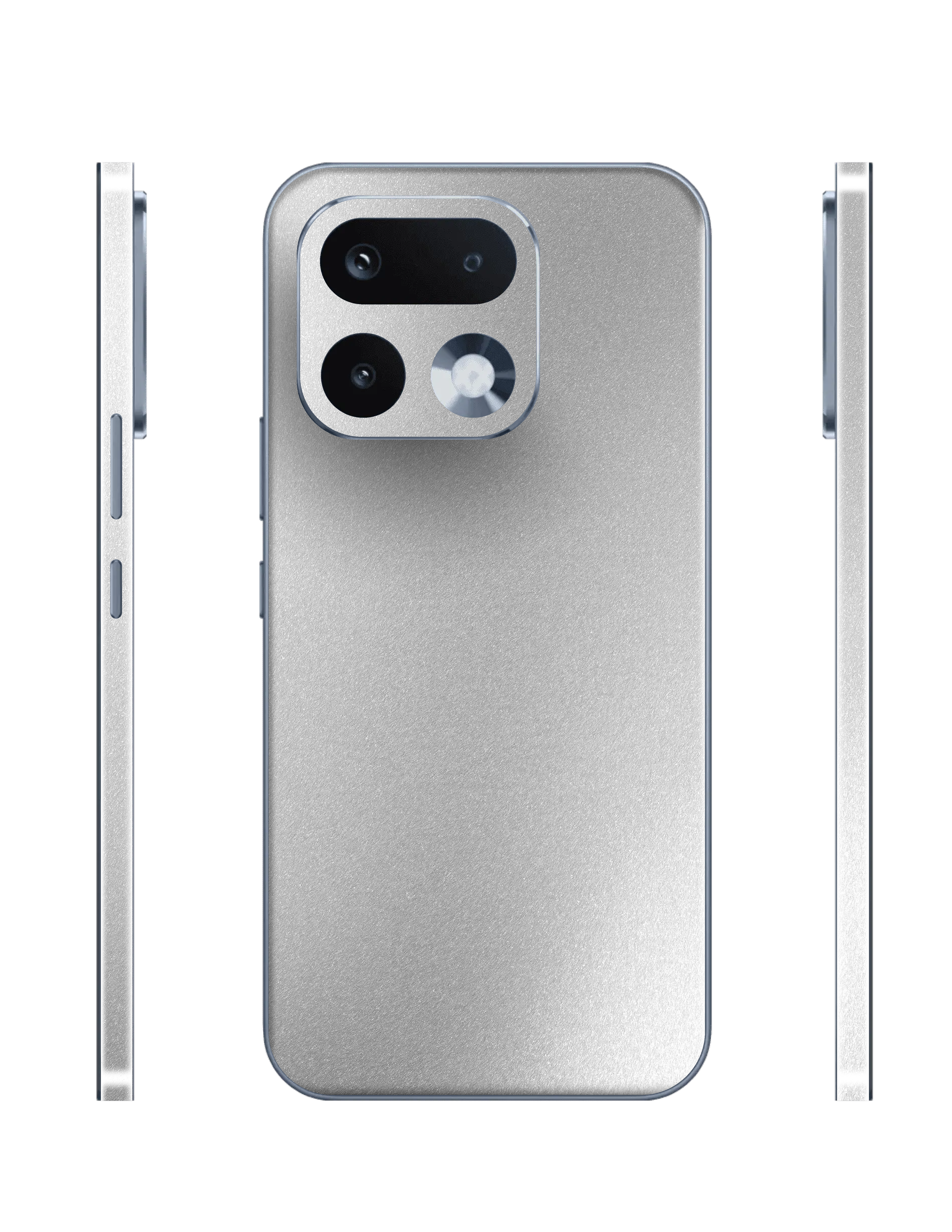 #Skin_Metallic Silver