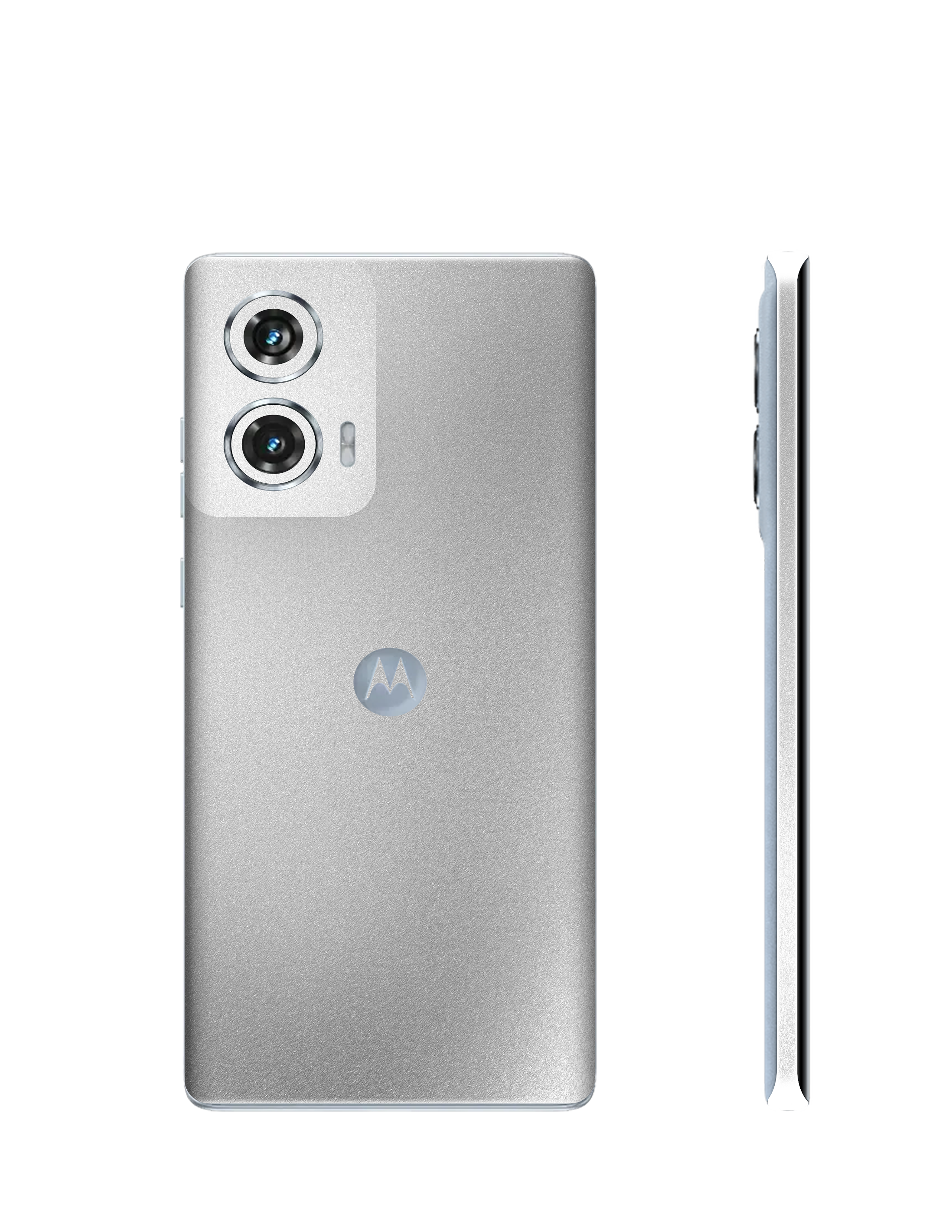 #Skin_Metallic Silver