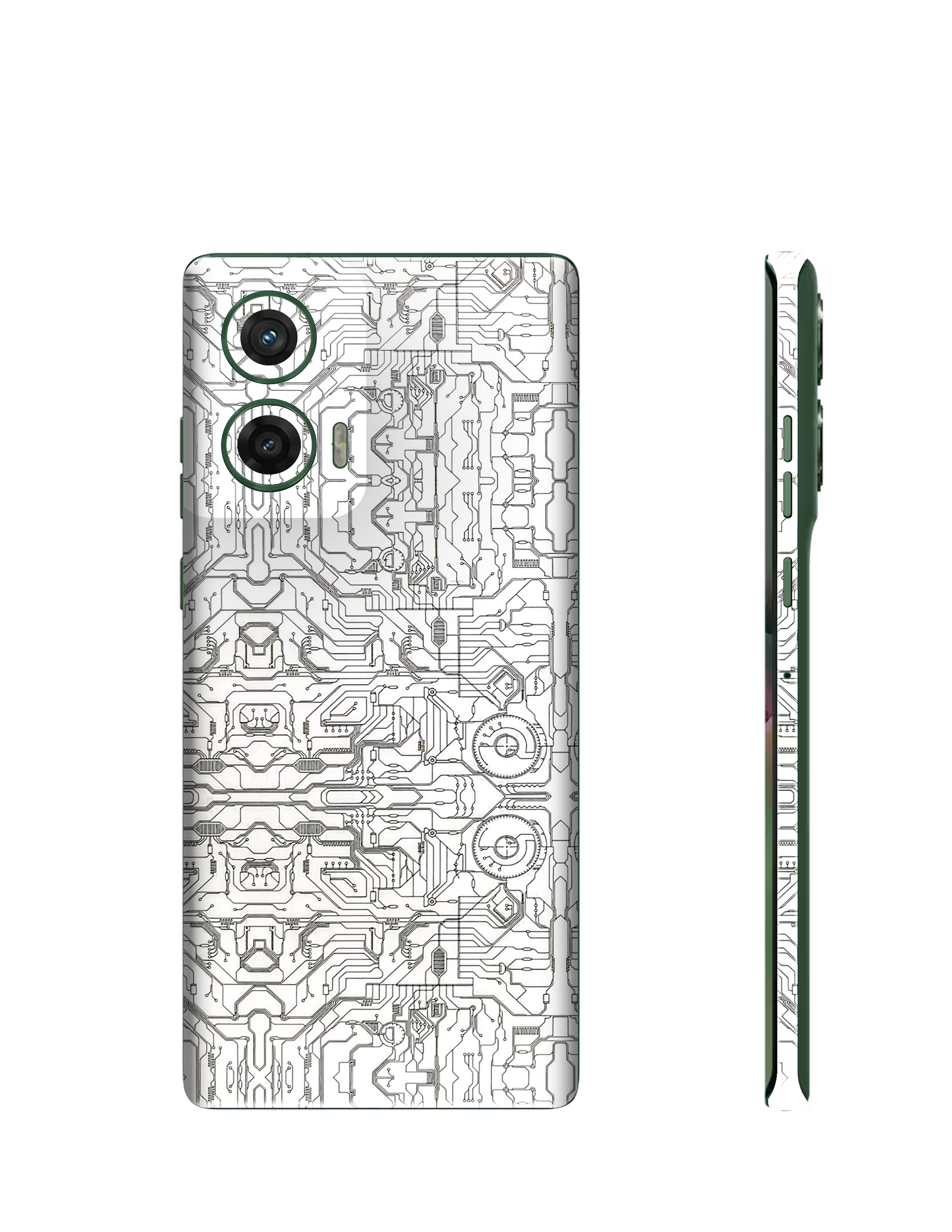 #Skin_White Circuit  