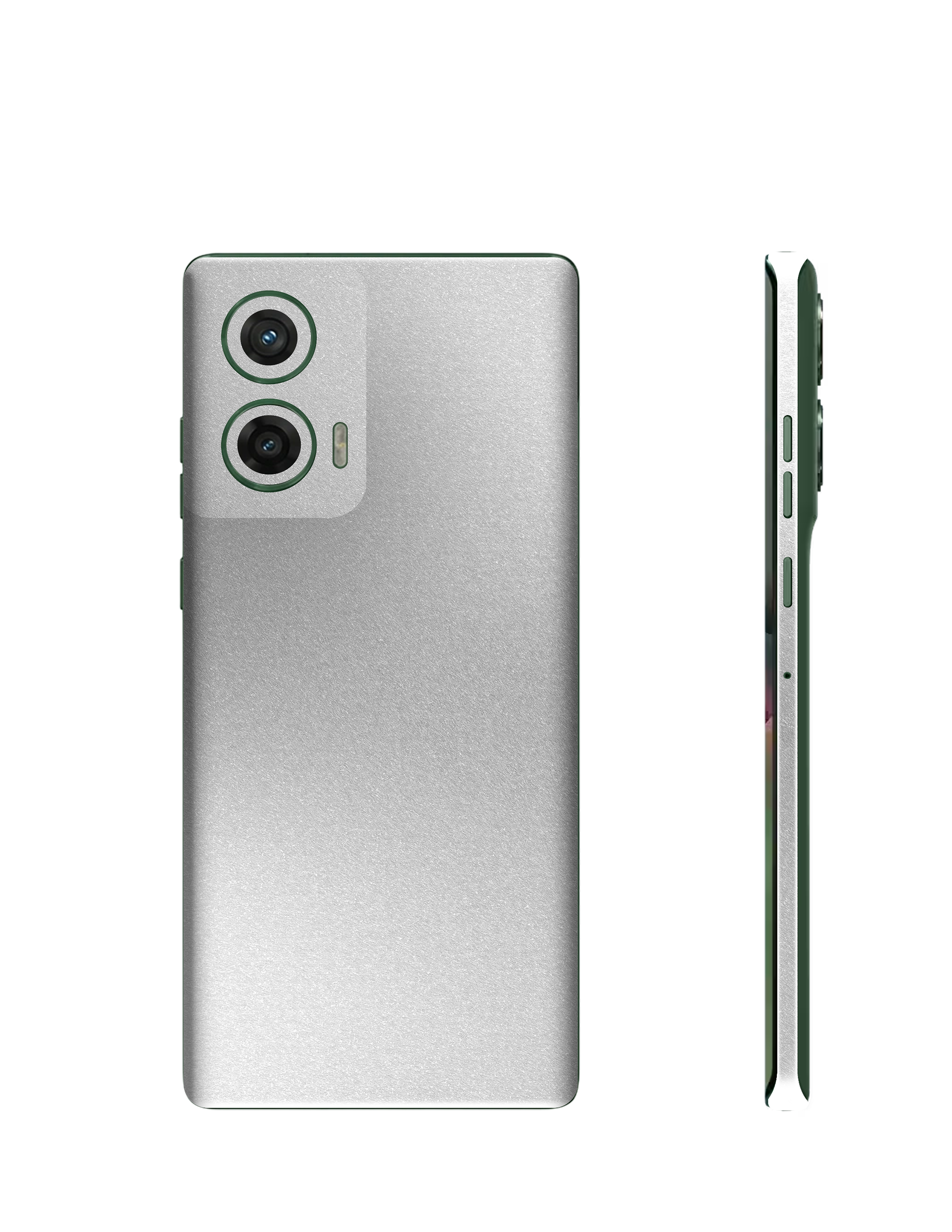 #Skin_Metallic Silver 