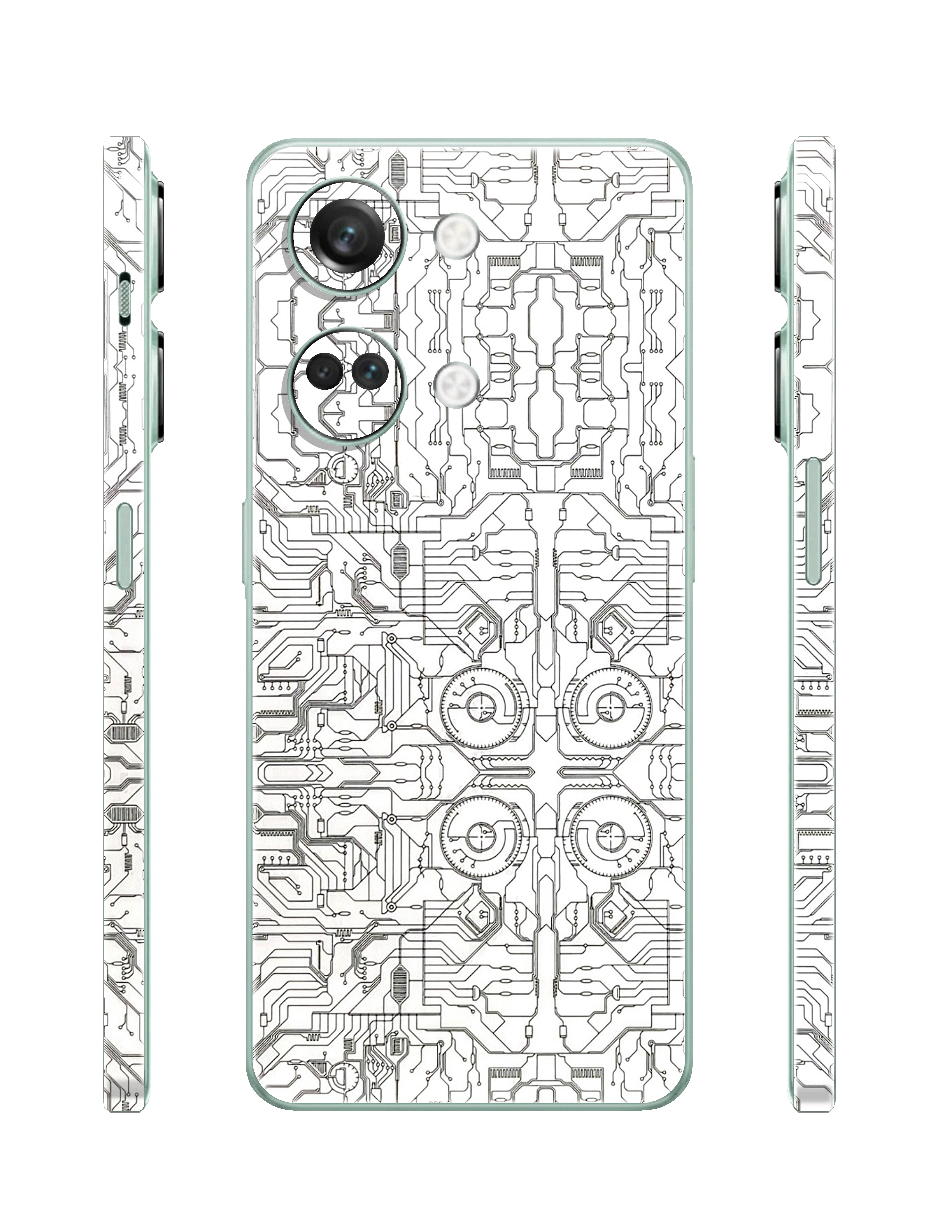 #Skin_White Circuit