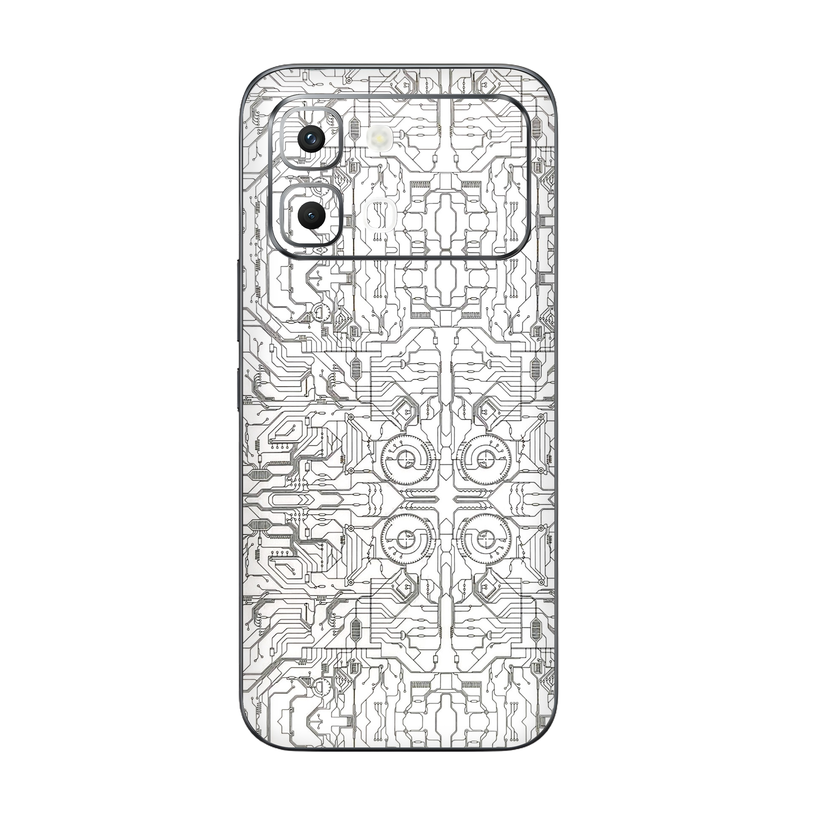 #Skin_White Circuit