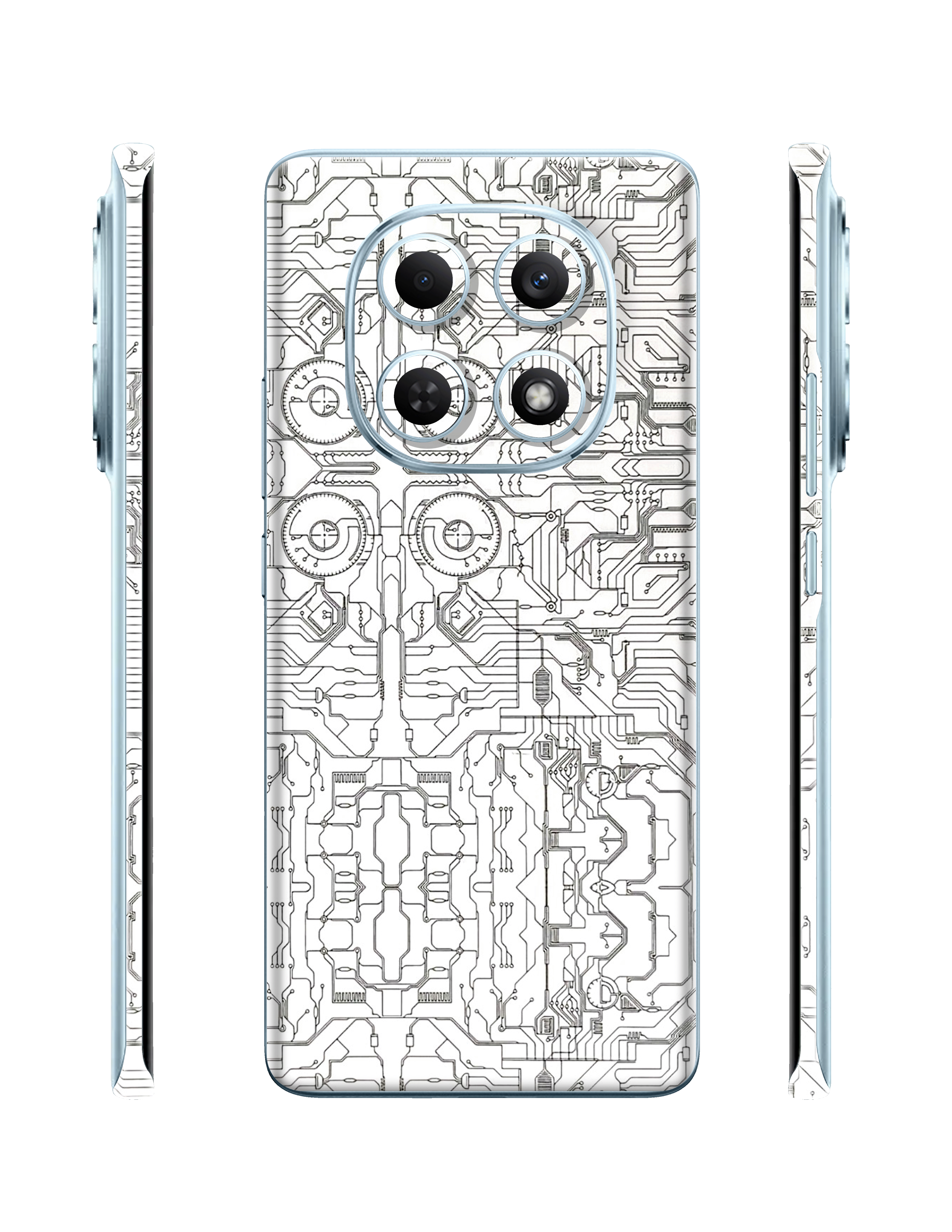 #Skin_White Circuit
